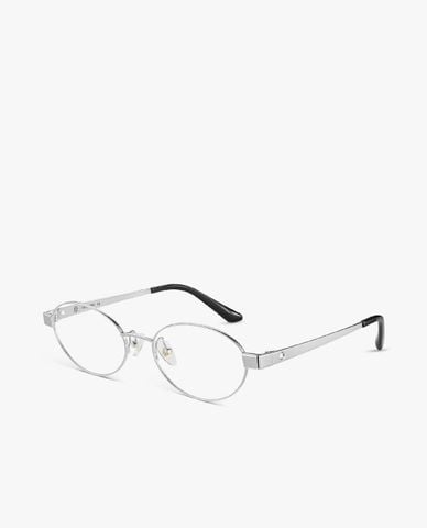  MUJOSH - Gọng kính oval unisex bản mảnh 