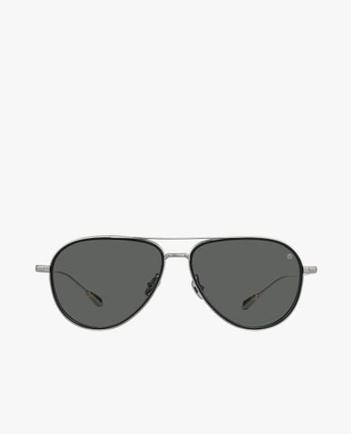  MUJOSH - Kính mát unisex gọng phi công bản mảnh 