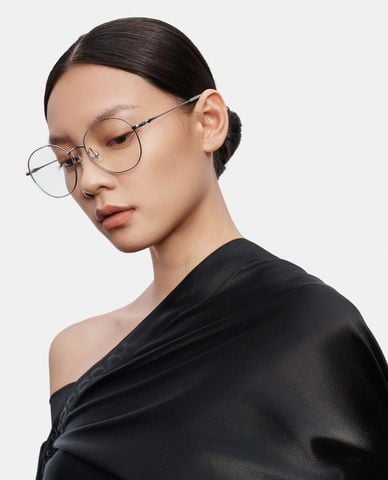  MUJOSH - Gọng kính tròn nữ cổ điển 