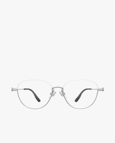  MUJOSH - Gọng kính oval unisex bản mảnh 