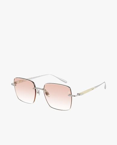  MUJOSH - Kính mát unisex gọng vuông bản mảnh 