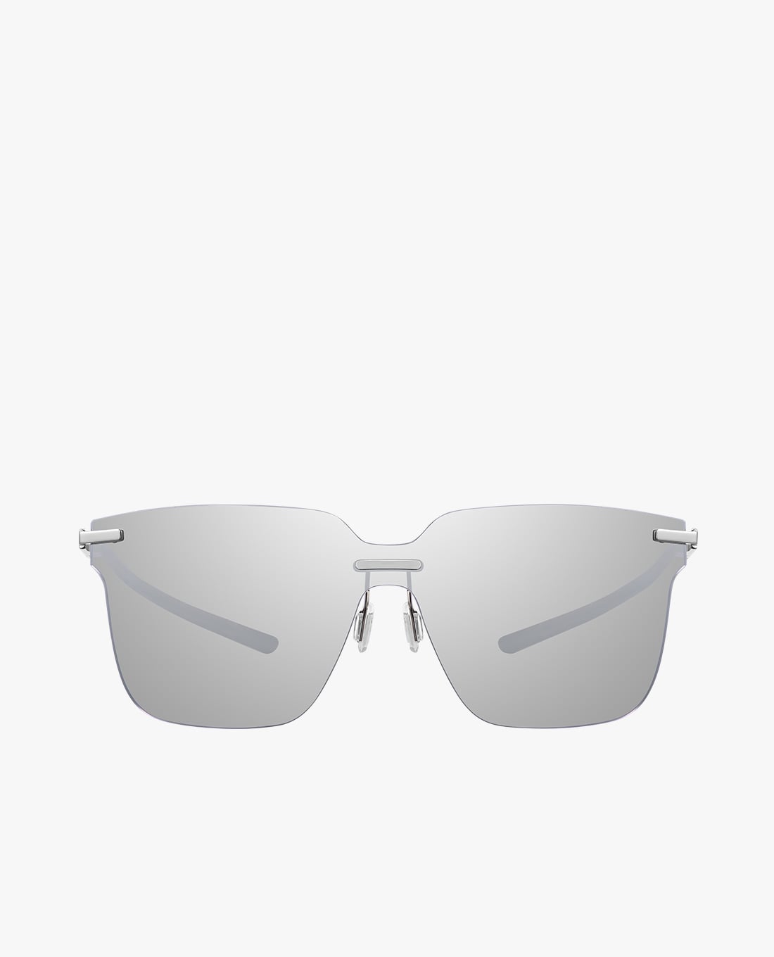 MUJOSH - Kính mát unisex gọng chữ nhật không viền