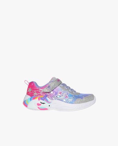  SKECHERS - Giày sneakers bé gái cổ thấp Unicorn Dreams Wishful Magic 