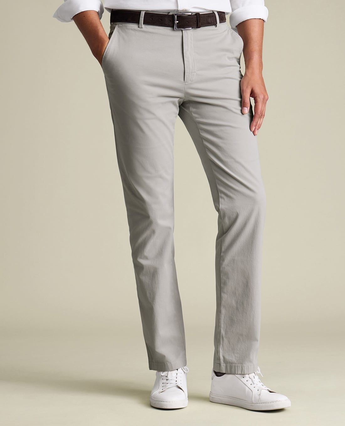 CHARLES TYRWHITT - Quần nam ống đứng Washed Chinos