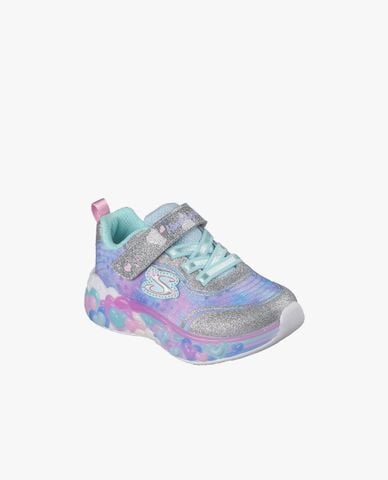  SKECHERS - Giày sneakers bé gái cổ thấp Eternal Heart Lights 