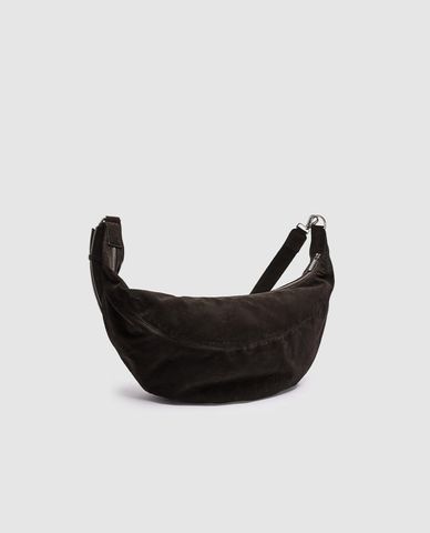  URBAN REVIVO - Túi đeo chéo nam hình bán nguyệt 