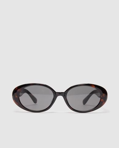  URBAN REVIVO - Kính mát nữ gọng oval bản lớn 
