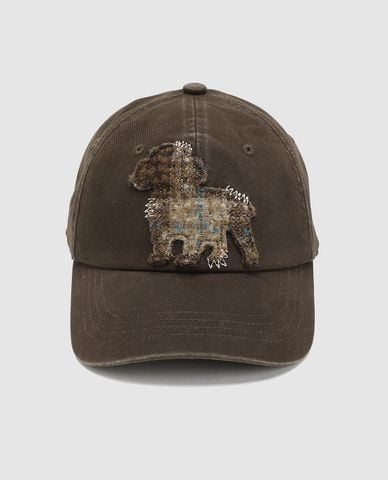  URBAN REVIVO - Nón bóng chày nữ thêu họa tiết 