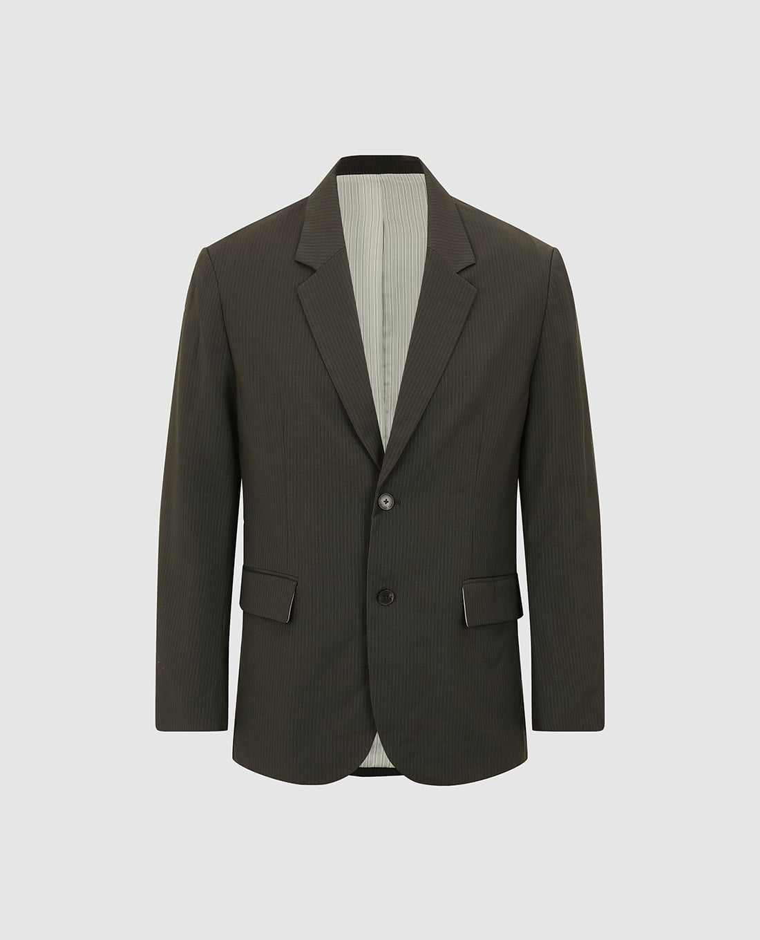 URBAN REVIVO - Áo khoác blazer nam cổ ve tay dài