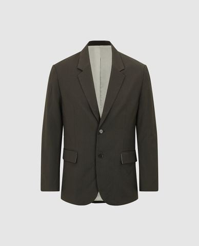  URBAN REVIVO - Áo khoác blazer nam cổ ve tay dài 