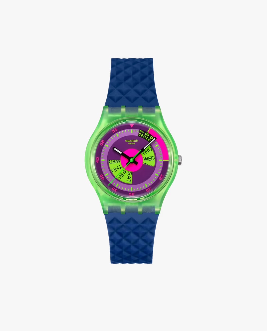 SWATCH - Đồng hồ unisex Neon Skychart 34mm