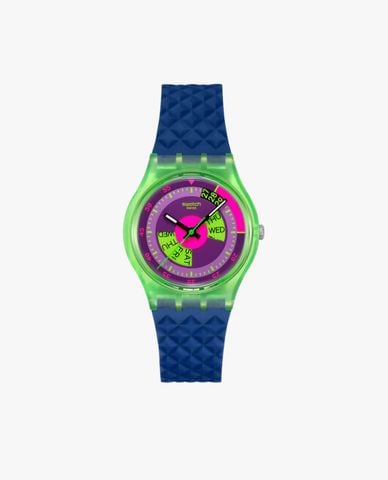  SWATCH - Đồng hồ unisex Neon Skychart 34mm 