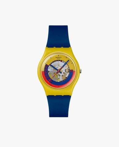  SWATCH - Đồng hồ unisex Timing Is Everything 34mm 