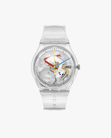  SWATCH - Đồng hồ nữ Clearly Gent 34mm 