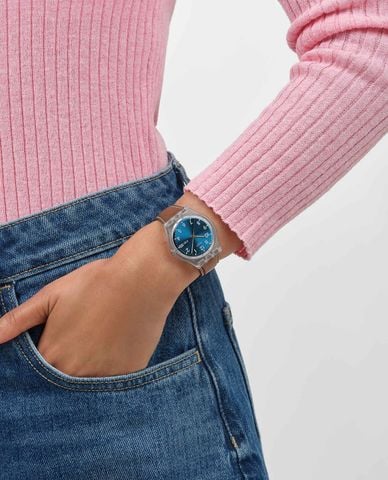  SWATCH - Đồng hồ unisex Around The Lagoon 34mm 