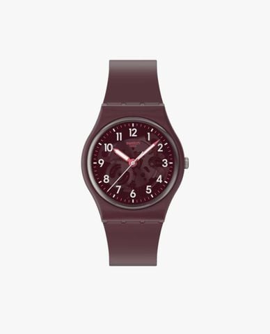  SWATCH - Đồng hồ unisex Thru The Crown Glass 34mm 