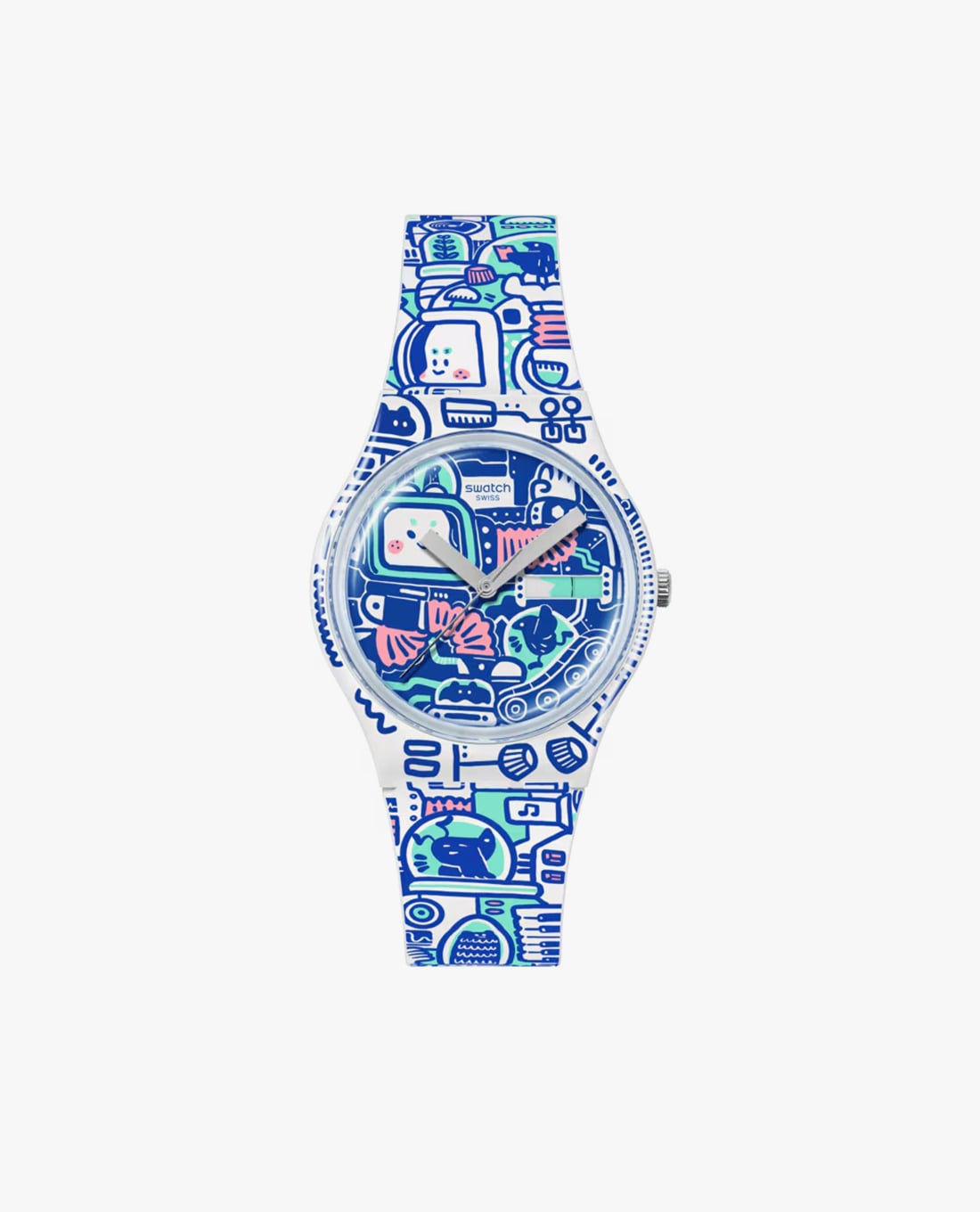 SWATCH - Đồng hồ unisex B Bot 34mm