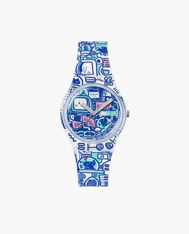  SWATCH - Đồng hồ unisex B Bot 34mm 