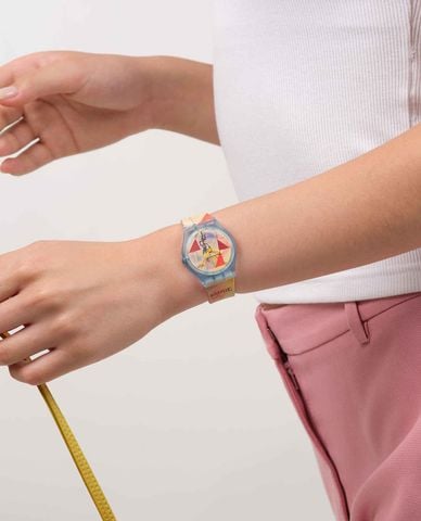  SWATCH - Đồng hồ unisex Klee's Bavarian Don Giovanni 34mm 