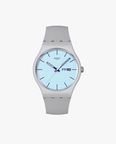  SWATCH - Đồng hồ unisex Blueberry Sky 41mm 