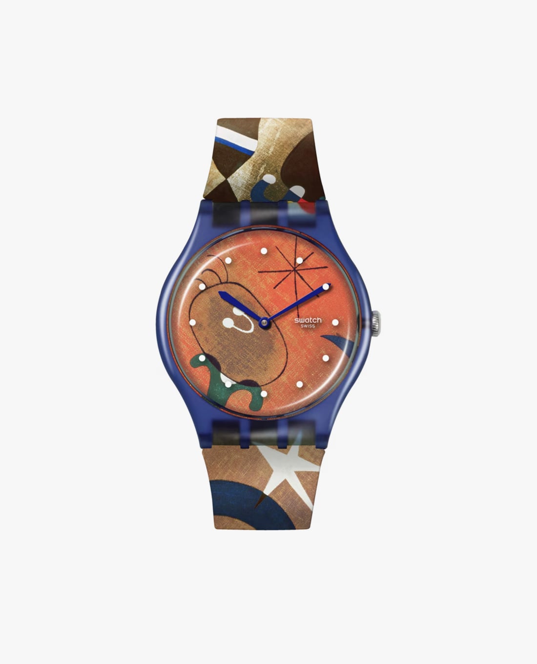 SWATCH - Đồng hồ unisex Miro's Women & Bird In The Moonlight 41mm