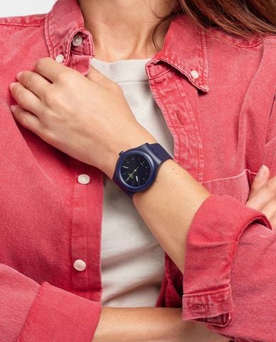  SWATCH - Đồng hồ unisex Waktu51 42mm 