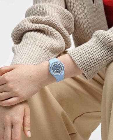  SWATCH - Đồng hồ unisex Frozen Waterfall 34mm 