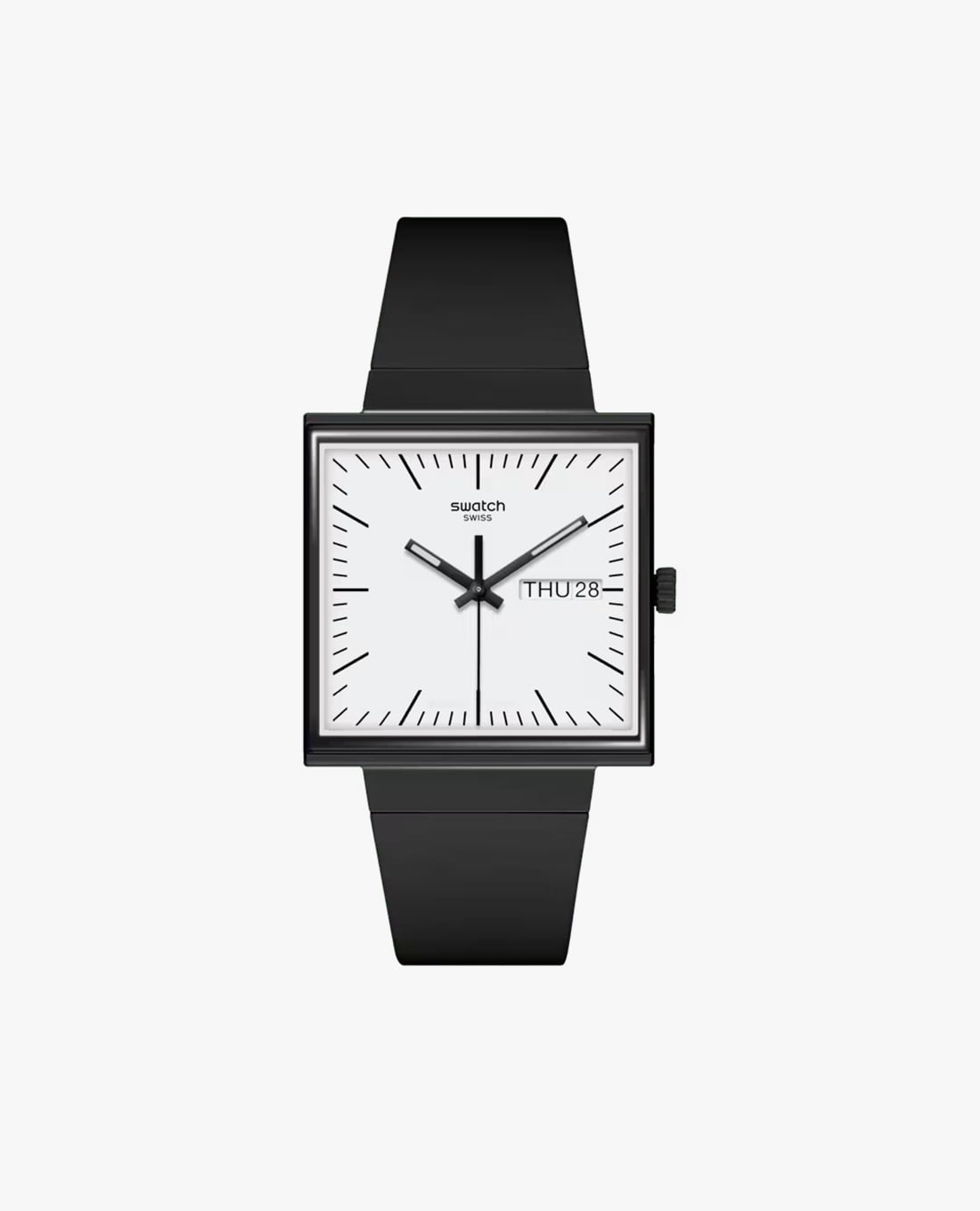 SWATCH - Đồng hồ unisex What If...Black? 41.8mm