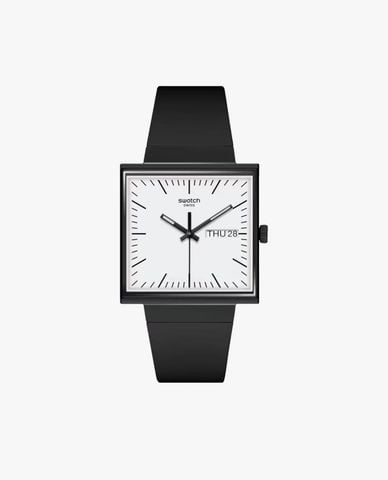  SWATCH - Đồng hồ unisex What If...Black? 41.8mm 