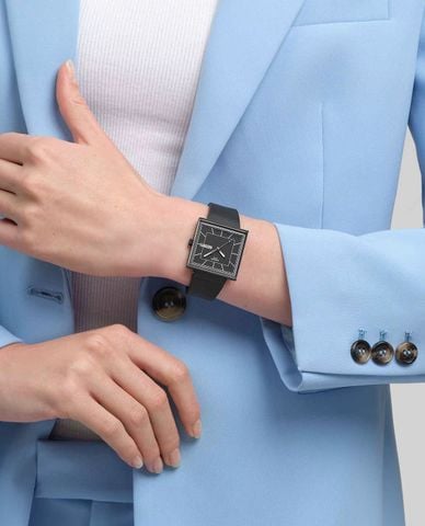  SWATCH - Đồng hồ unisex What If...BlackAgain? 41.8mm 