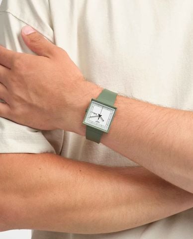  SWATCH - Đồng hồ unisex What If...Green? 41.8mm 