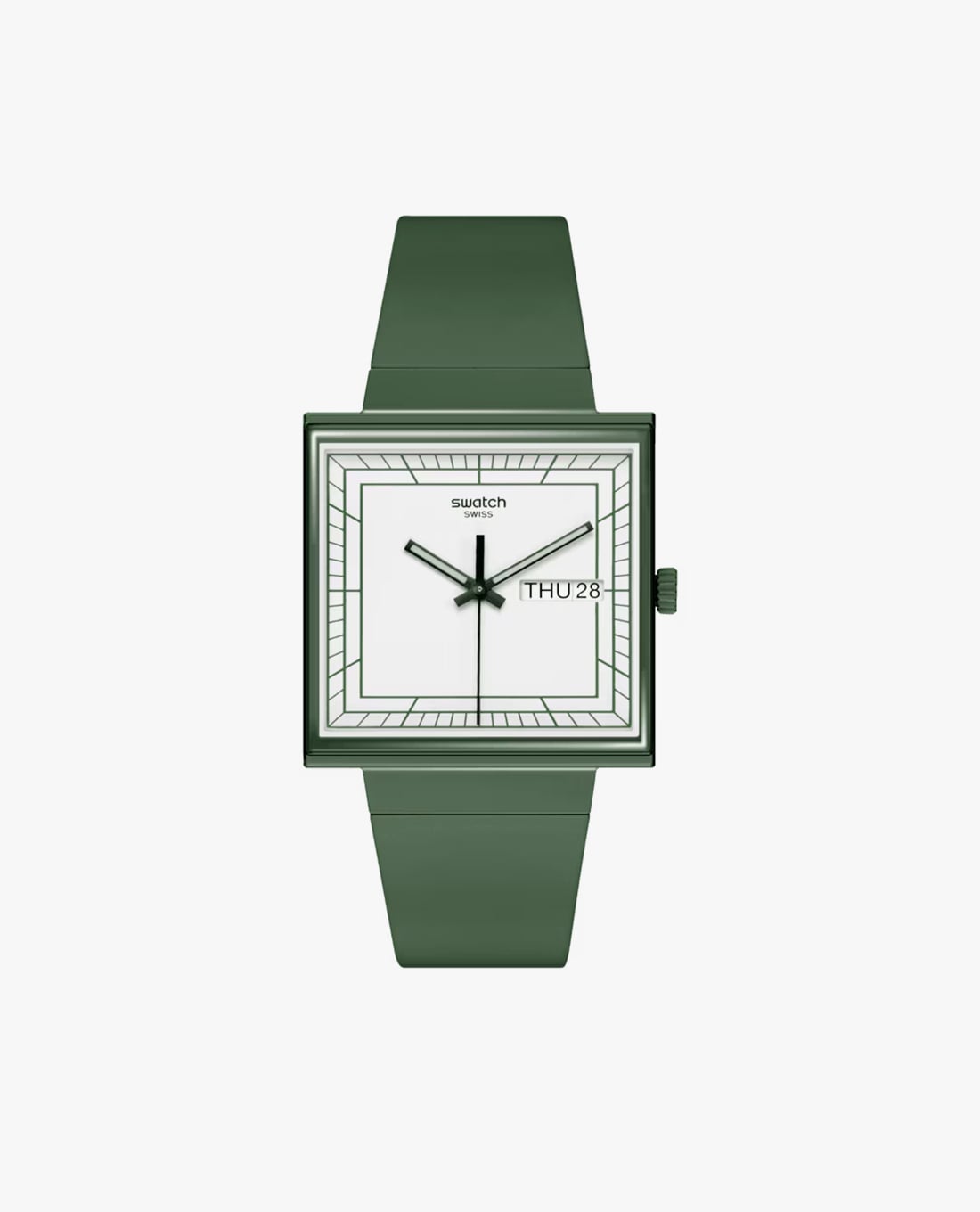 SWATCH - Đồng hồ unisex What If...Green? 41.8mm