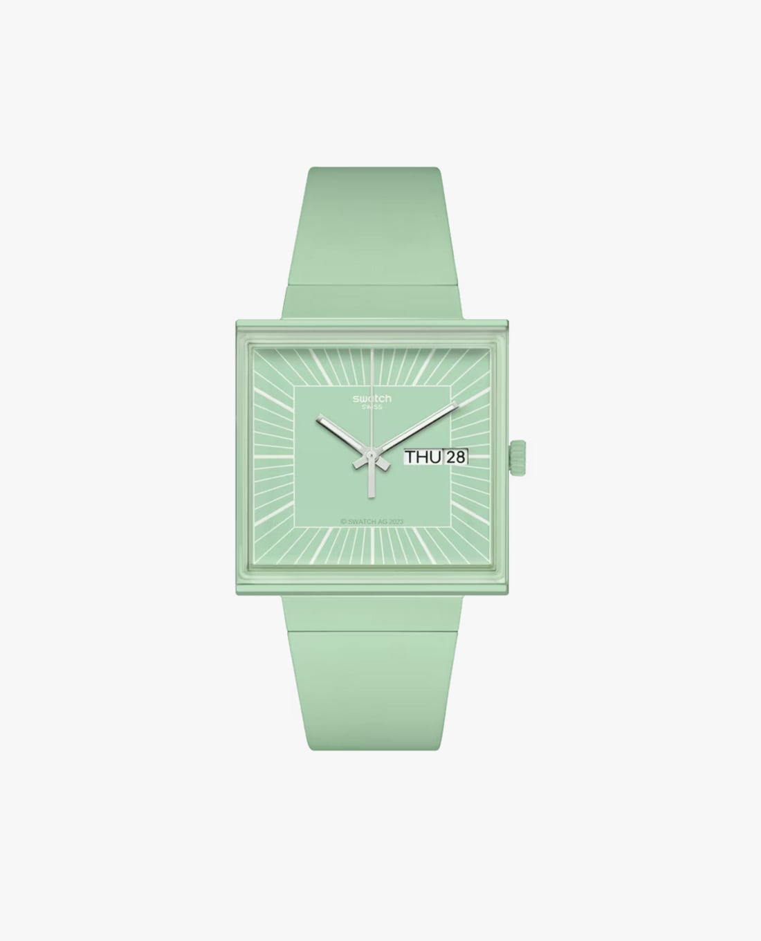 SWATCH - Đồng hồ unisex What If...Mint? 41.8mm