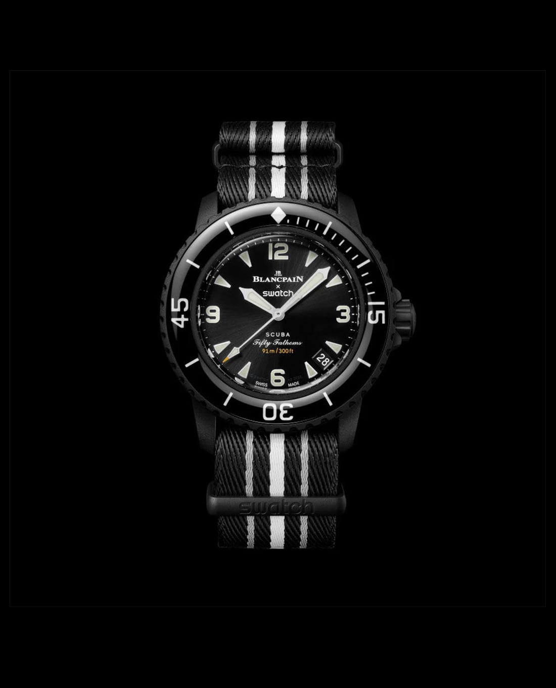 SWATCH - Đồng hồ unisex Ocean Of Storms 42.3mm