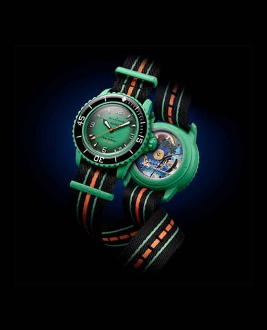  SWATCH - Đồng hồ unisex Indian Ocean 42.3mm 