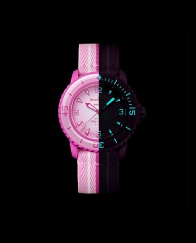  SWATCH - Đồng hồ nữ Pink Ocean 42.3mm 