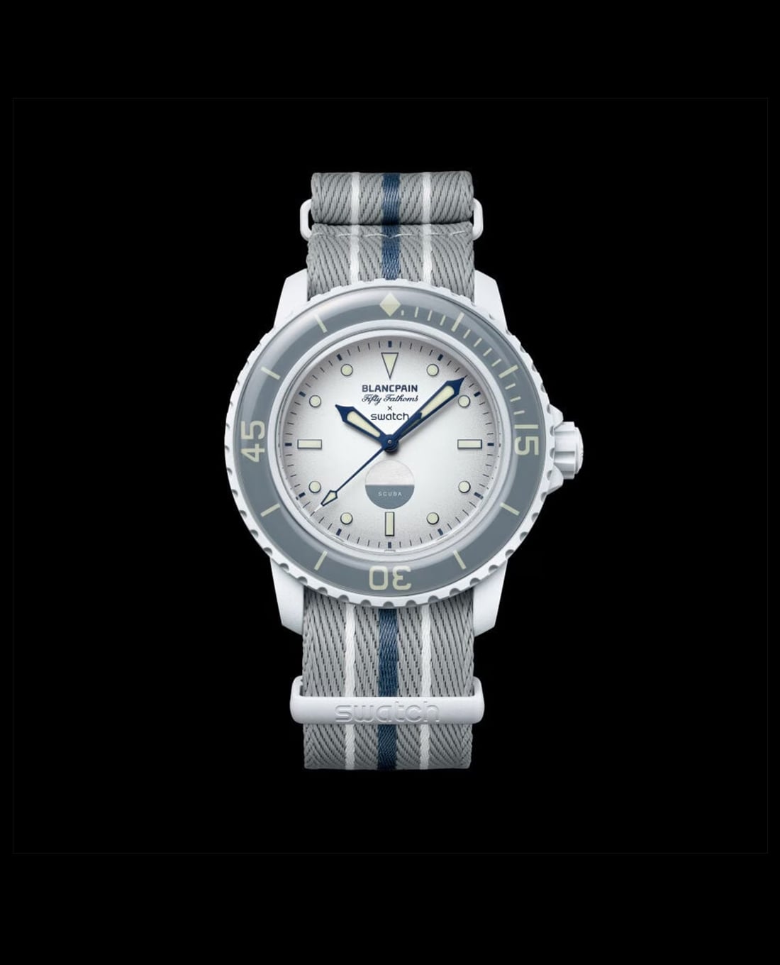 SWATCH - Đồng hồ unisex Antarctic Ocean 42.3mm