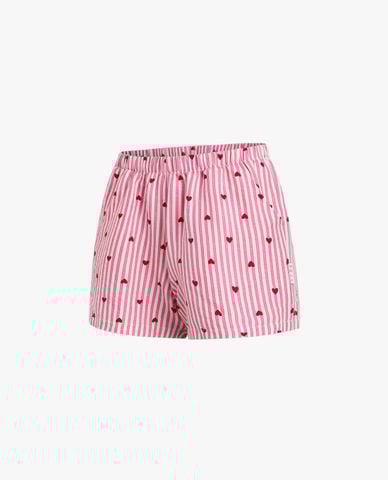  VERA - Quần short nữ mặc nhà kate in kẻ sọc 