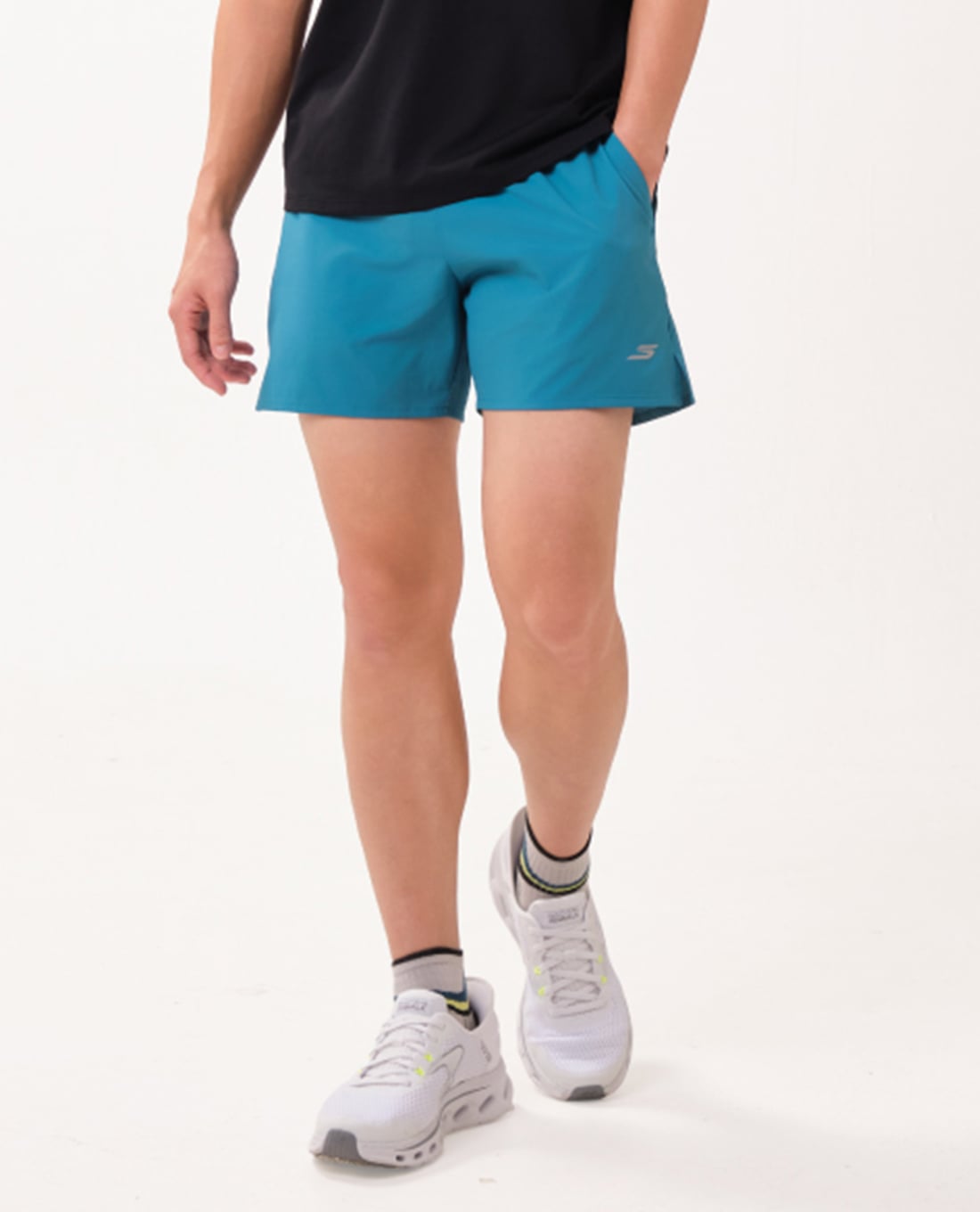 SKECHERS - Quần short chạy bộ nam Performance