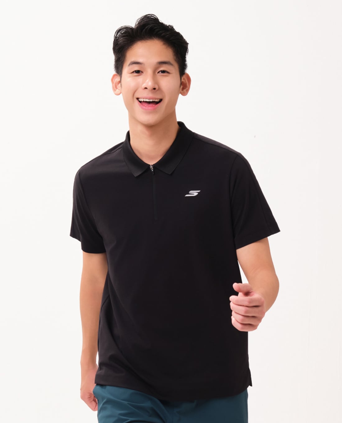 SKECHERS - Áo polo nam cổ bẻ tay ngắn Performance
