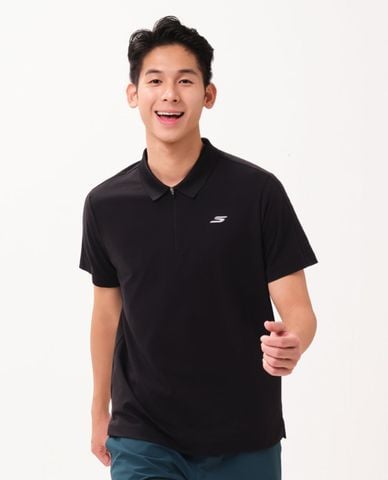  SKECHERS - Áo polo nam cổ bẻ tay ngắn Performance 
