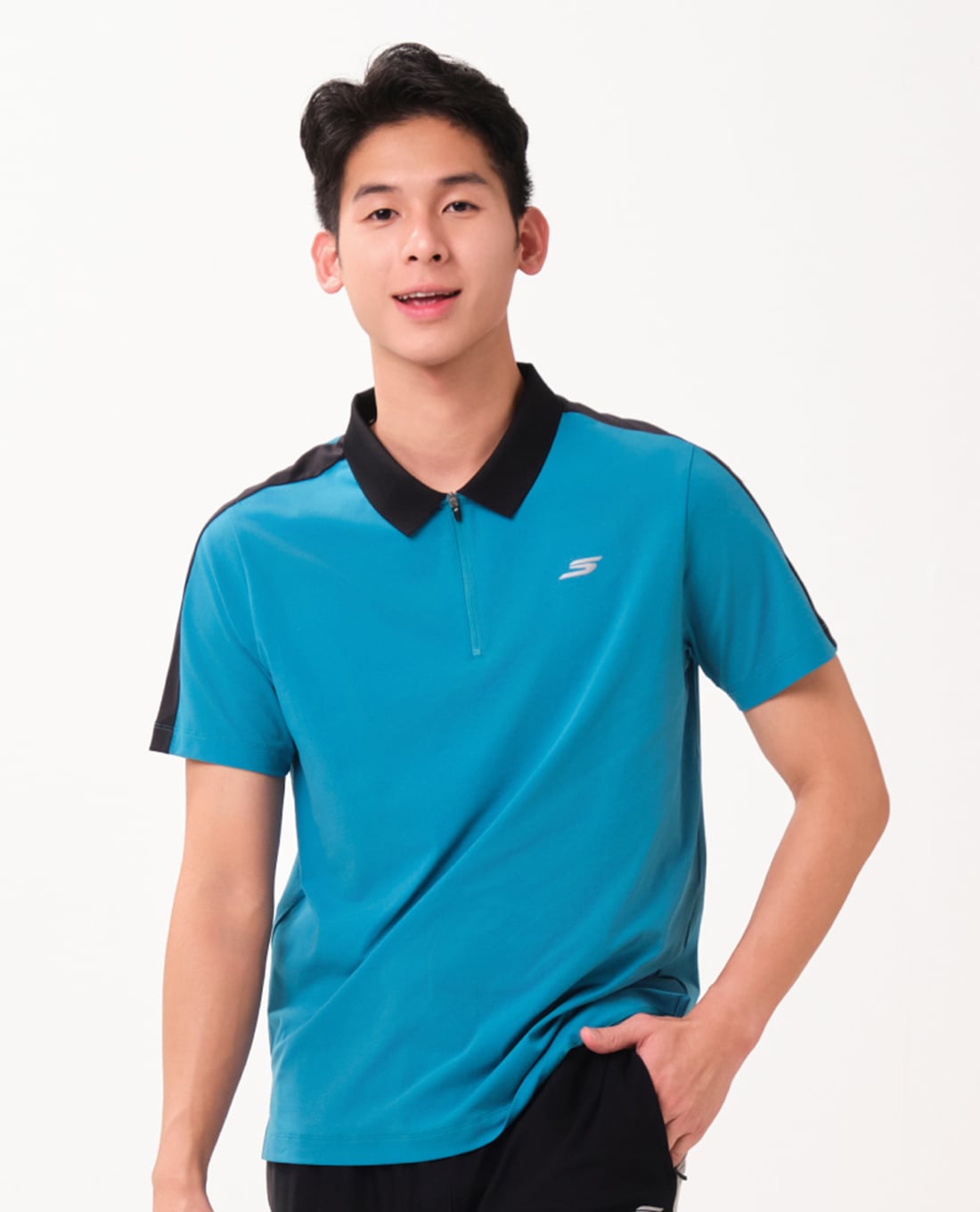 SKECHERS - Áo polo nam cổ bẻ tay ngắn Performance