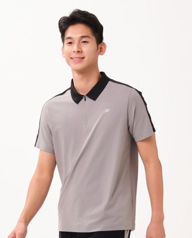  SKECHERS - Áo polo nam cổ bẻ tay ngắn Performance 