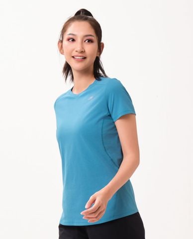  SKECHERS - Áo thun thể thao nữ tay ngắn Performance 
