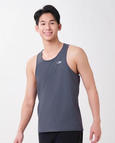  SKECHERS - Áo ba lỗ thể thao nam Running Performance 