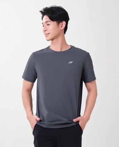  SKECHERS - Áo thun thể thao nam Running Performance 