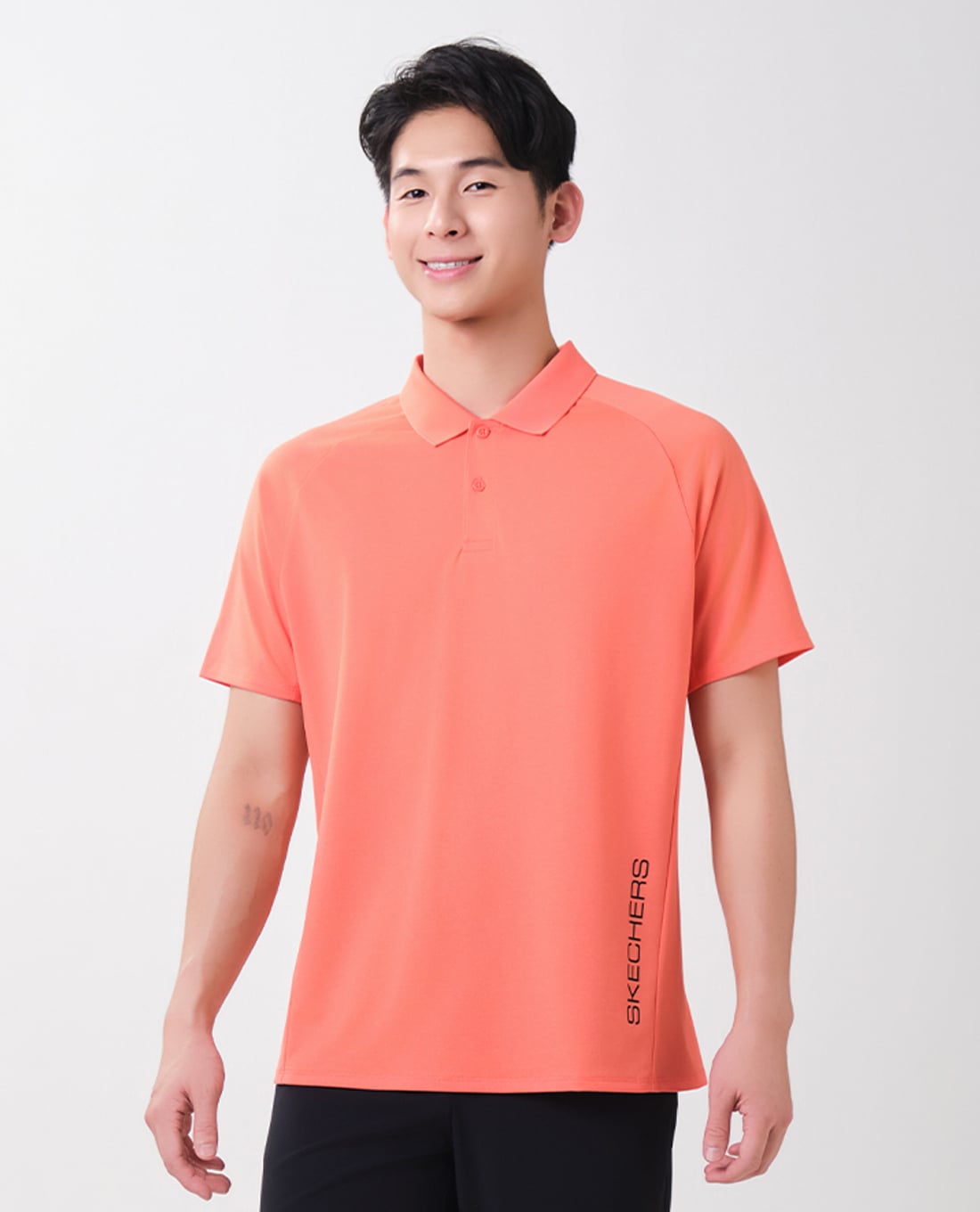 SKECHERS - Áo polo nam cổ bẻ tay ngắn Performance