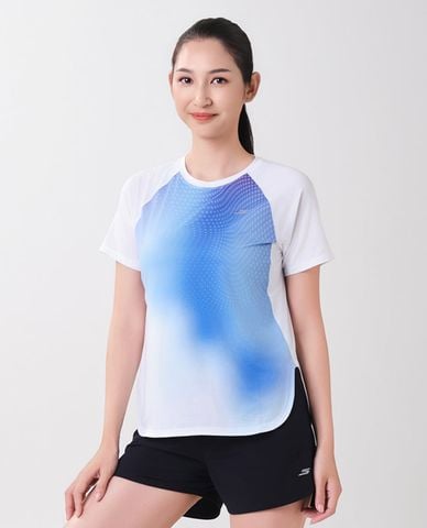  SKECHERS - Áo thun thể thao nữ tay ngắn Performance 