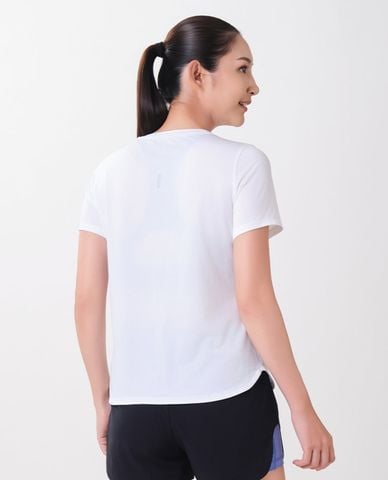  SKECHERS - Áo thun thể thao nữ tay ngắn in logo 