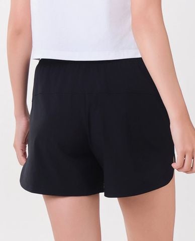  SKECHERS - Quần short tập luyện nữ lưng thun Performance 